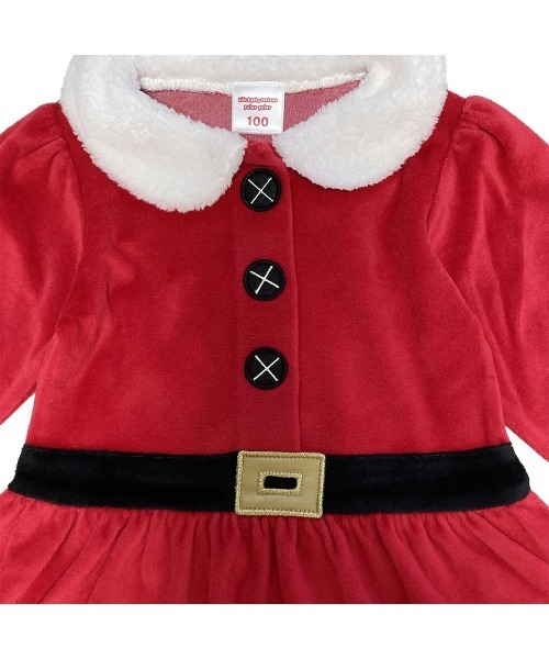 クリスマスワンピース / スーツ ベロア（ワンピース）｜Babiesrus