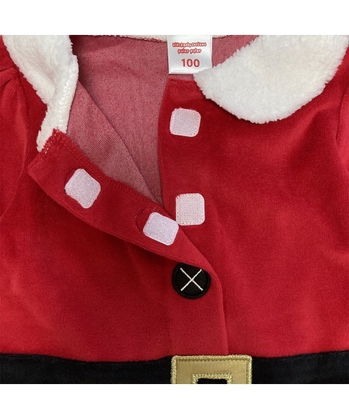 Babiesrus(ベビーザらス)の「クリスマスワンピース / スーツ ベロア(ワンピース・キッズ・レッド/レッド系その他/レッド系その他2・90cm/100cm/110cm/120cm/130cm/140cm/FREE/80cm)」の6枚目の写真