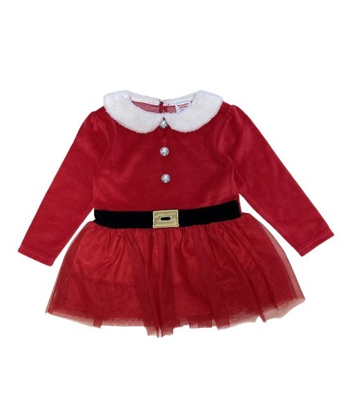 Babiesrus(ベビーザらス)の「クリスマスワンピース / スーツ ベロア(ワンピース・キッズ・レッド/レッド系その他/レッド系その他2・90cm/100cm/110cm/120cm/130cm/140cm/FREE/80cm)」の9枚目の写真