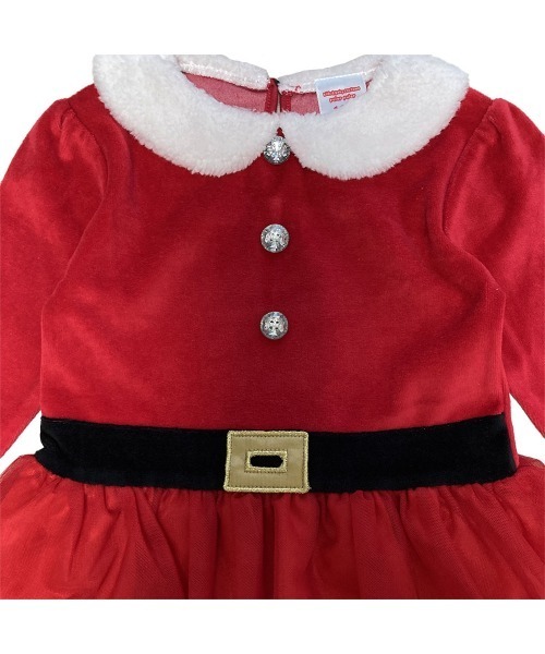 Babiesrus(ベビーザらス)の「クリスマスワンピース / スーツ ベロア(ワンピース・キッズ・レッド/レッド系その他/レッド系その他2・90cm/100cm/110cm/120cm/130cm/140cm/FREE/80cm)」の10枚目の写真