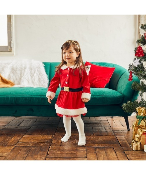 Babiesrus(ベビーザらス)の「クリスマスワンピース / スーツ ベロア(ワンピース・キッズ・レッド/レッド系その他/レッド系その他2・90cm/100cm/110cm/120cm/130cm/140cm/FREE/80cm)」の13枚目の写真
