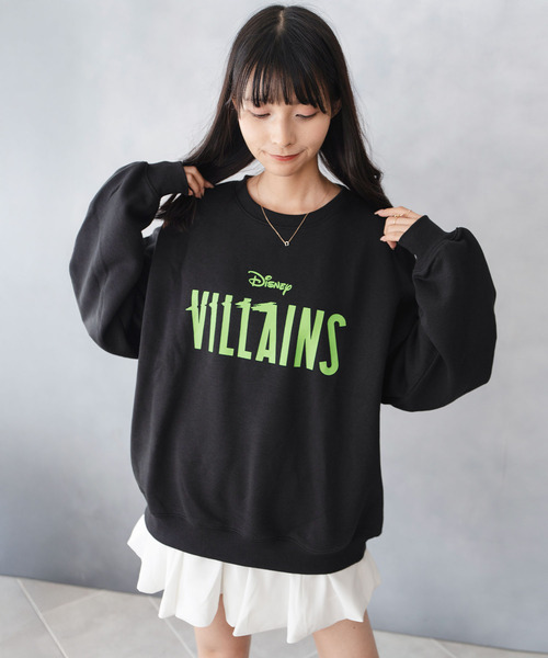 Disney(ディズニー)の「Disney VILLAINS ディズニー ヴィランズ 裏起毛キャラクタートレーナー スウェット(スウェット・レディース・ブラック系その他2/ブラック系その他・FREE)」の12枚目の写真