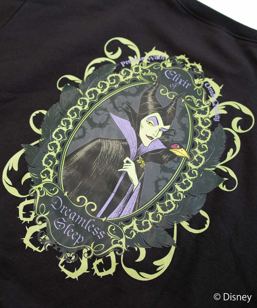 Disney(ディズニー)の「Disney VILLAINS ディズニー ヴィランズ 裏起毛キャラクタートレーナー スウェット(スウェット・レディース・ブラック系その他2/ブラック系その他・FREE)」の3枚目の写真