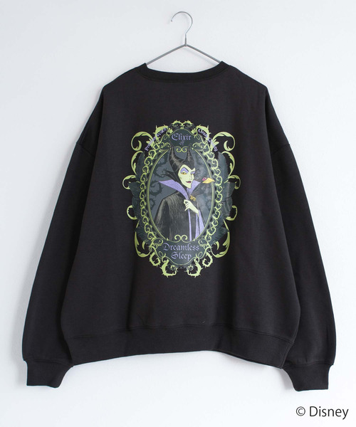 Disney(ディズニー)の「Disney VILLAINS ディズニー ヴィランズ 裏起毛キャラクタートレーナー スウェット(スウェット・レディース・ブラック系その他2/ブラック系その他・FREE)」の18枚目の写真