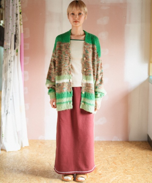 汽水域のニットカーディガン（カーディガン/ボレロ）｜PAMM（パム）の