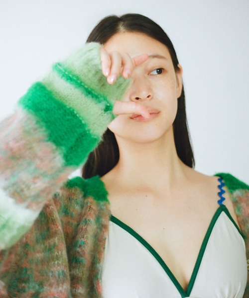 汽水域のニットカーディガン（カーディガン/ボレロ）｜PAMM（パム）の