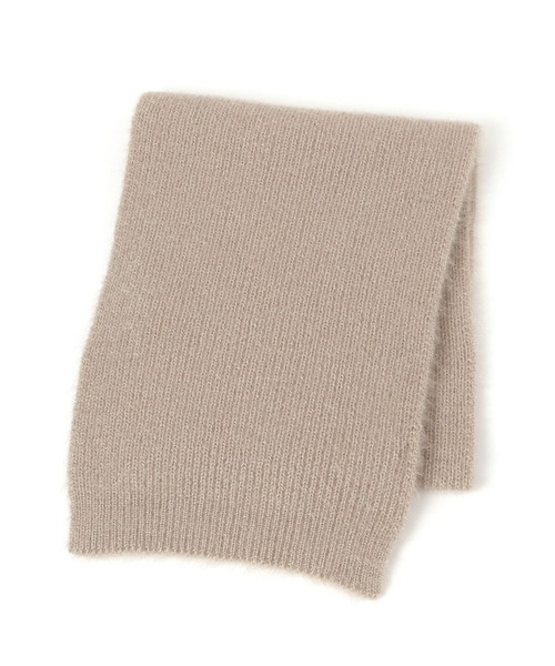 FOUND GOOD（ファウンドグッド）の「シャギーニットマフラー（マフラー・レディース・ネイビー/ベージュ・FREE）」の5枚目の写真