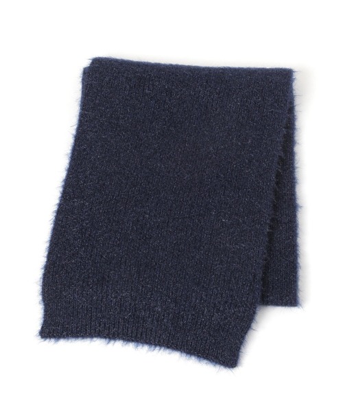 FOUND GOOD（ファウンドグッド）の「シャギーニットマフラー（マフラー・レディース・ネイビー/ベージュ・FREE）」の6枚目の写真