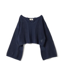 SEAGREEN（シーグリーン）の「SEAGREEN(シーグリーン) SEE THROUGH KNIT PULLOVER（ニット/セーター）」