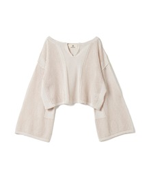 SEAGREEN（シーグリーン）の「SEAGREEN(シーグリーン) SEE THROUGH KNIT PULLOVER（ニット/セーター）」