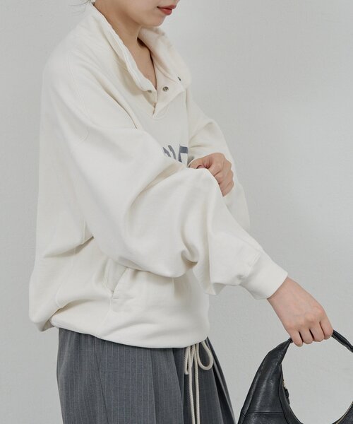 REMI RELIEF】【SP加工】スポーツスウェットクルー／別注（Tシャツ