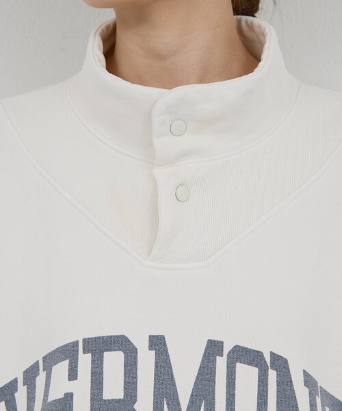 ガリャルダガランテ　REMI RELIEF スウェット　トレーナー今期アイボリー REMI RELIEF（レミ レリーフ） トレーナー スウェット 限定 SP 裏毛