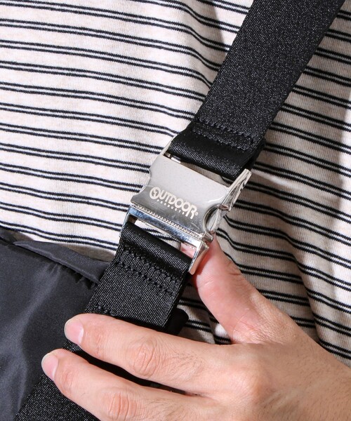 OUTDOOR PRODUCTS(アウトドアプロダクツ)の「【OUTDOOR PRODUCTS】Puff Tote(ショルダーバッグ・メンズ・ブラック・FREE)」の9枚目の写真