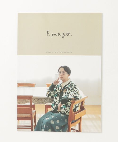 Emago（イマゴ）の「EMAGO ﾌﾞﾙｰﾍﾞﾘｰ刺繍ﾃｰﾗｰﾄﾞｺｰﾄ（その他アウター・レディース・ブラック・FREE）」の2枚目の写真