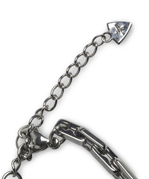 NO ID.(ノーアイディ)の「an2049-スクエアアンカーチェーンネックレス(857170-372A)(ネックレス・メンズ・シルバー・ONE SIZE)」の8枚目の写真