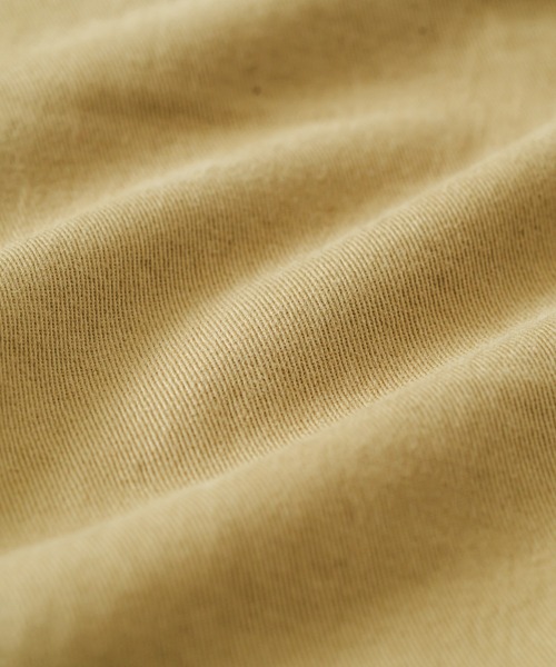 quadro(クオドロ)の「チノクロスストレッチ両面起毛テーパードイージーパンツ(その他パンツ・レディース・キナリ/ブラック/マスタード・FREE)」の15枚目の写真