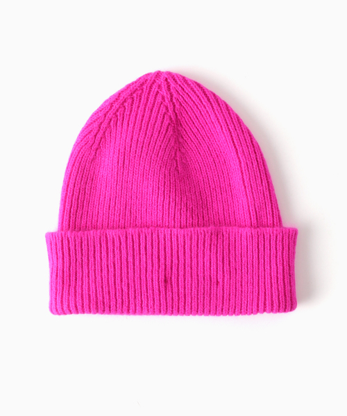 JOURNAL STANDARD（ジャーナルスタンダード）の「LE BONNET Beanie（ニットキャップ/ビーニー・メンズ・ピンク・FREE）」の2枚目の写真