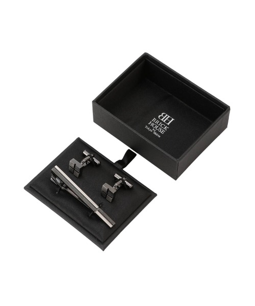 TOKYO SHIRTS（トウキョウシャツ）の「タイピンカフスセット（カフリンクス・メンズ・シルバー系・FREE）」の4枚目の写真