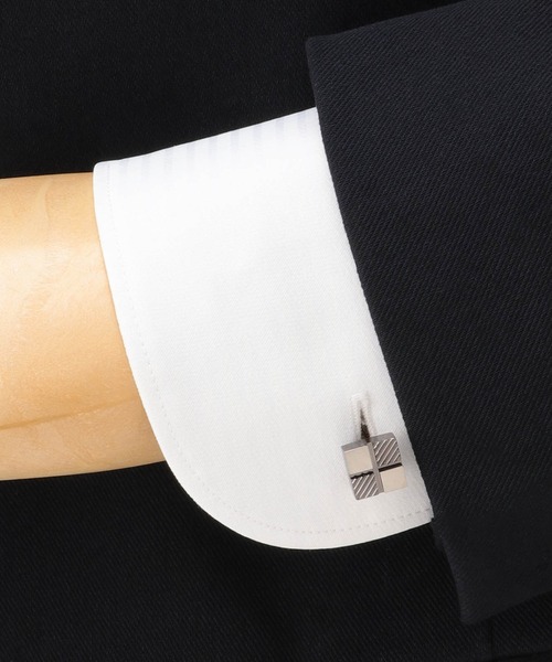 TOKYO SHIRTS（トウキョウシャツ）の「タイピンカフスセット（カフリンクス・メンズ・シルバー系・FREE）」の2枚目の写真