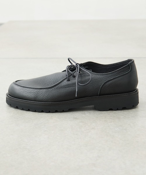 UNITED TOKYO(ユナイテッドトウキョウ)の「Vibram 3HOLE LEATHER BOOTS(ブーツ・メンズ・ブラック・3/2/1)」の3枚目の写真