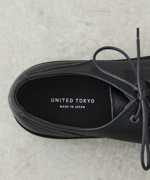 UNITED TOKYO(ユナイテッドトウキョウ)の「Vibram 3HOLE LEATHER BOOTS(ブーツ・メンズ・ブラック・3/2/1)」の8枚目の写真