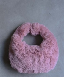 Curaful（クラフル）の「ファーハンドドロップバッグ（ハンドバッグ）」