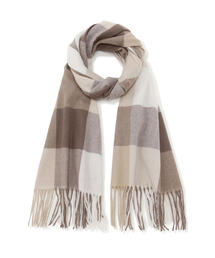 EDIT COLOGNE | ブロックチェックストール(ストール/ショール)