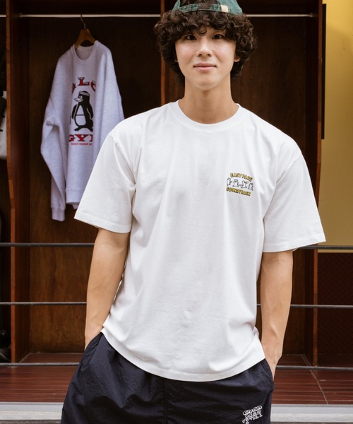 PR01.(ピーアールワン)の「BIG WAVE EASY PACE Tシャツ(Tシャツ/カットソー・メンズ・オフホワイト・MEDIUM)」の3枚目の写真