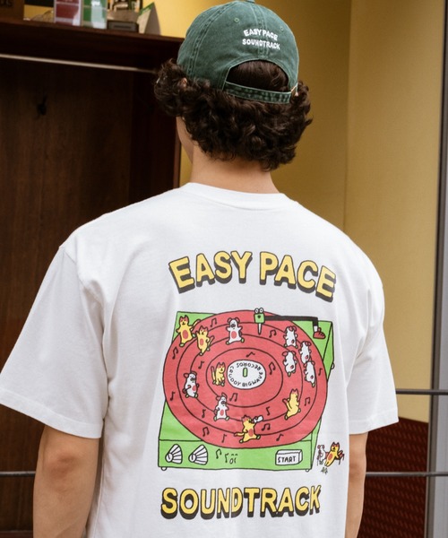 PR01.(ピーアールワン)の「BIG WAVE EASY PACE Tシャツ(Tシャツ/カットソー・メンズ・オフホワイト・MEDIUM)」の5枚目の写真