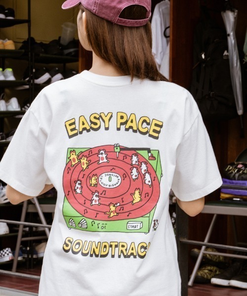 PR01.(ピーアールワン)の「BIG WAVE EASY PACE Tシャツ(Tシャツ/カットソー・メンズ・オフホワイト・MEDIUM)」の12枚目の写真
