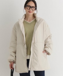 Right-on（ライトオン）の「【HONEYSUCKLE ROSE】中綿ミドル丈ジャケット (軽量 / 防風 / 保温 / ヒップカバー / 通勤 / フード取り外し可・ウエストドロスト)（ダウンジャケット/コート・レディース）」