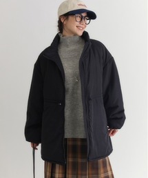 Right-on（ライトオン）の「【HONEYSUCKLE ROSE】中綿ミドル丈ジャケット (軽量 / 防風 / 保温 / ヒップカバー / 通勤 / ウエストドロスト)（ダウンジャケット/コート）」