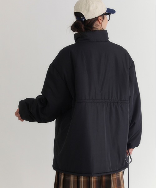 セール】【HONEYSUCKLE ROSE】中綿ミドル丈ジャケット (軽量 / 防風