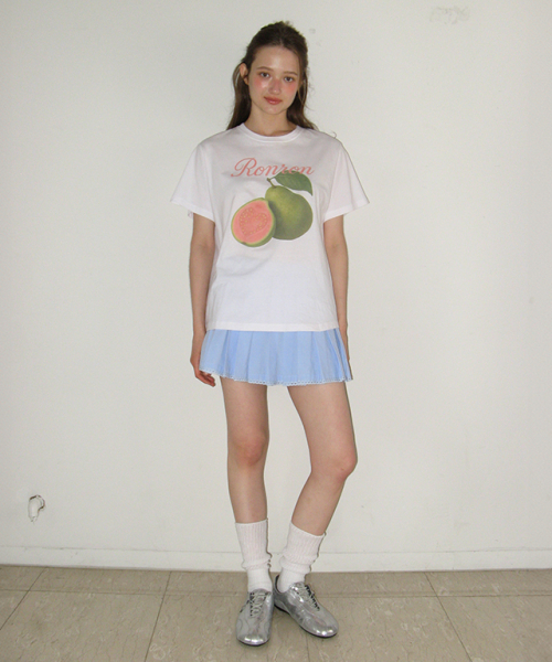 RONRON(ロンロン)の「BABY PLEATED PANTSKIRT SOFT BLUE(その他パンツ・レディース・その他・FREE)」の5枚目の写真