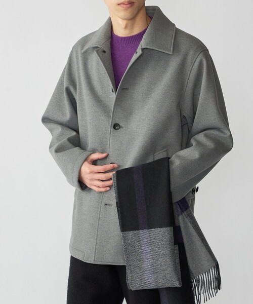 SHIPS（シップス）の「SHIPS: 37.5(TM) Technology オーバー ジャケット（その他アウター・メンズ・グレー/ネイビー/ダークグレー・X-LARGE/LARGE/MEDIUM/SMALL）」の2枚目の写真