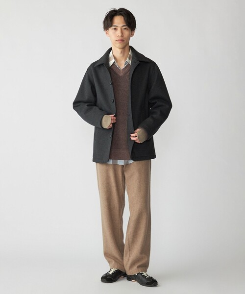 SHIPS（シップス）の「SHIPS: 37.5(TM) Technology オーバー ジャケット（その他アウター・メンズ・グレー/ネイビー/ダークグレー・X-LARGE/LARGE/MEDIUM/SMALL）」の6枚目の写真