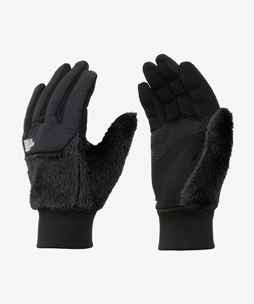 THE NORTH FACE（ザノースフェイス）の「THE NORTH FACE / ザノースフェイス デナリイーチップグローブ NN62522（手袋・メンズ・ベージュ/ブラック/オレンジ・LARGE）」の8枚目の写真