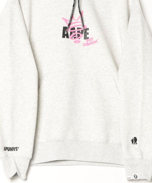 AAPE BY A BATHING APE(エーエイプバイアベイシングエイプ)の「AAPE BASIC PULLOVER HOODIE(パーカー・メンズ・オフホワイト・X-LARGE/LARGE/MEDIUM/SMALL)」の3枚目の写真