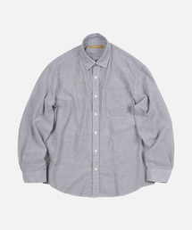OG STRIPE SEERSUCKER SHIRT _ BLACK