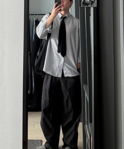FRIZMWORKS(フリズムワークス)の「OG STRIPE SEERSUCKER SHIRT _ BLACK(シャツ/ブラウス・メンズ・その他・SMALL/MEDIUM/LARGE/X-LARGE)」の3枚目の写真