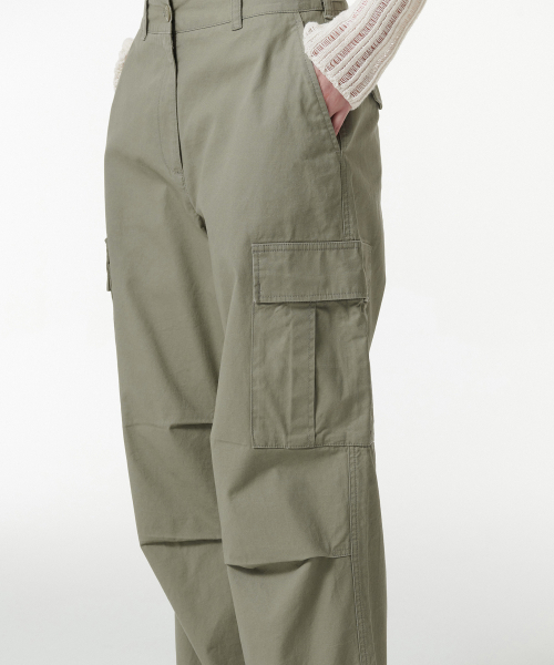 MUSINSA STANDARD WOMAN（ムシンサスタンダードウーマン）の「ウィメンズワイドカーゴパンツ[セージ]（その他パンツ・レディース・その他・26/27/28/29/30/24/25）」の6枚目の写真