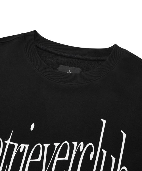 Retriever Club（レトリーバークラブ）の「SILHOUETTE RETRIEVER CREWNECK [BLACK]（スウェット・レディース・その他・SMALL/MEDIUM/LARGE/X-LARGE）」の6枚目の写真