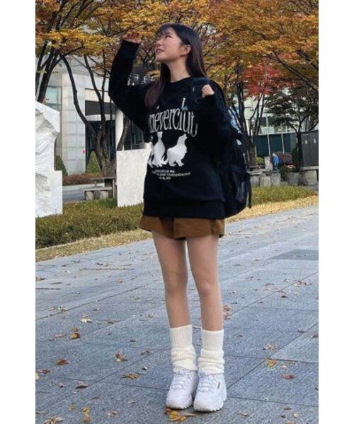 Retriever Club（レトリーバークラブ）の「SILHOUETTE RETRIEVER CREWNECK [BLACK]（スウェット・レディース・その他・SMALL/MEDIUM/LARGE/X-LARGE）」の13枚目の写真