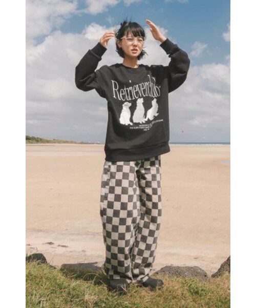 Retriever Club（レトリーバークラブ）の「SILHOUETTE RETRIEVER CREWNECK [BLACK]（スウェット・レディース・その他・SMALL/MEDIUM/LARGE/X-LARGE）」の12枚目の写真