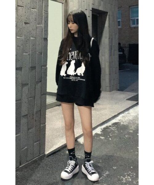 Retriever Club（レトリーバークラブ）の「SILHOUETTE RETRIEVER CREWNECK [BLACK]（スウェット・レディース・その他・SMALL/MEDIUM/LARGE/X-LARGE）」の9枚目の写真