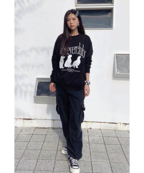 Retriever Club（レトリーバークラブ）の「SILHOUETTE RETRIEVER CREWNECK [BLACK]（スウェット・レディース・その他・SMALL/MEDIUM/LARGE/X-LARGE）」の19枚目の写真
