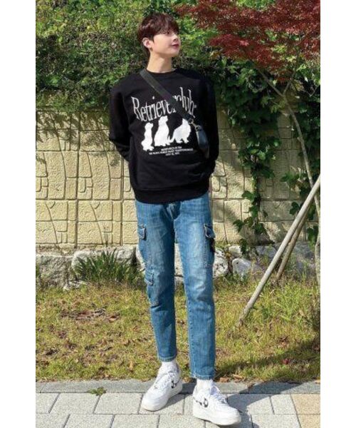 Retriever Club（レトリーバークラブ）の「SILHOUETTE RETRIEVER CREWNECK [BLACK]（スウェット・レディース・その他・SMALL/MEDIUM/LARGE/X-LARGE）」の14枚目の写真