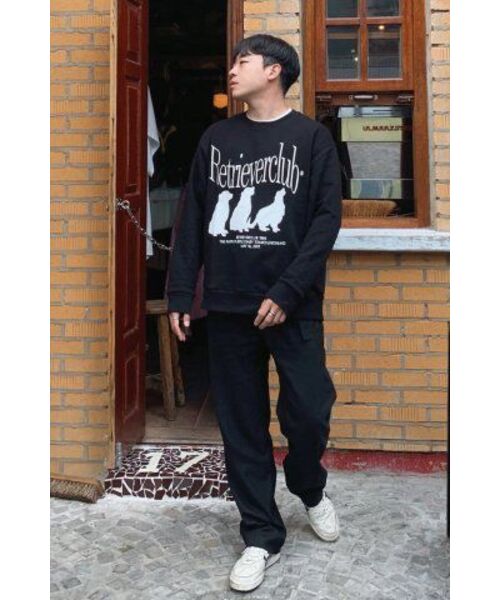 Retriever Club（レトリーバークラブ）の「SILHOUETTE RETRIEVER CREWNECK [BLACK]（スウェット・レディース・その他・SMALL/MEDIUM/LARGE/X-LARGE）」の20枚目の写真