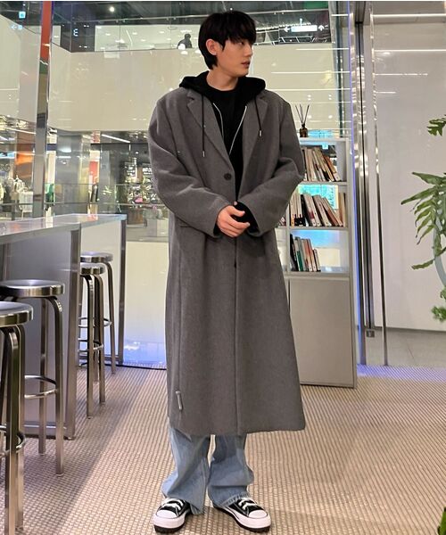 MUSINSA STANDARD（ムシンサスタンダード）の「リブニットフードパーカー[ブラック]（ニット/セーター・メンズ・その他・XX-LARGE/LARGE/MEDIUM/SMALL/X-LARGE）」の11枚目の写真