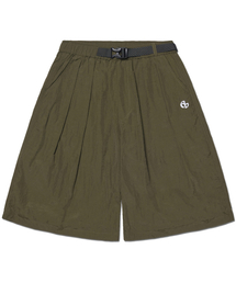 SHADE BELTED SHORTS - KHAKI